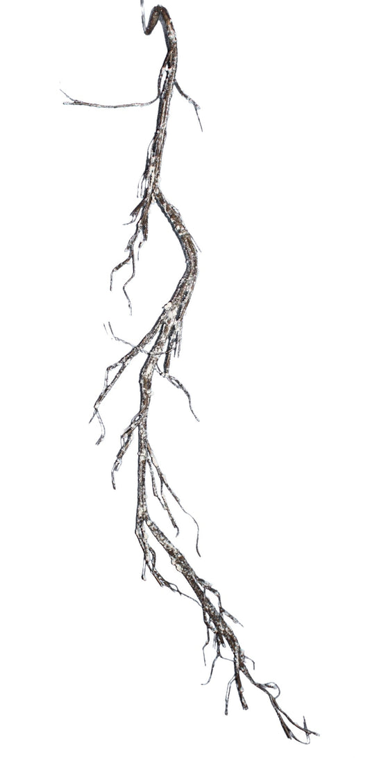 Iced Twig LED Garland With 18 Lights - 5 Foot