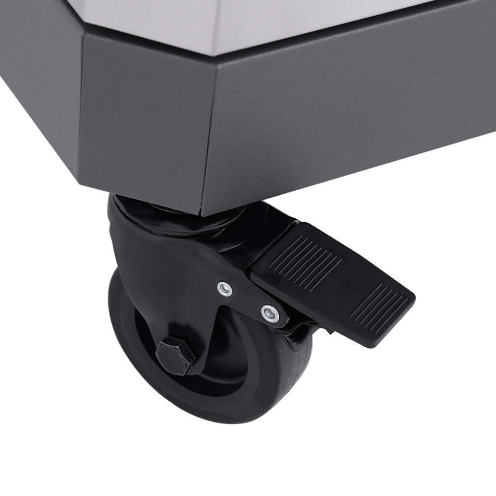 Eminence 405 grill caster wheel with brake Monument Grills on Tampa Home & Garden Store