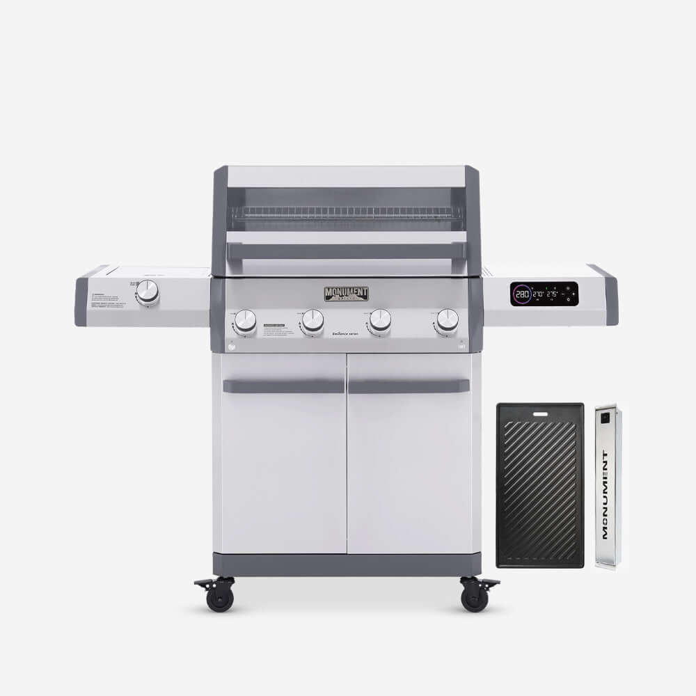 Eminence 405 6-burner stainless gas grill with Clearview hood by Monument Grills on Tampa Home & Garden Store