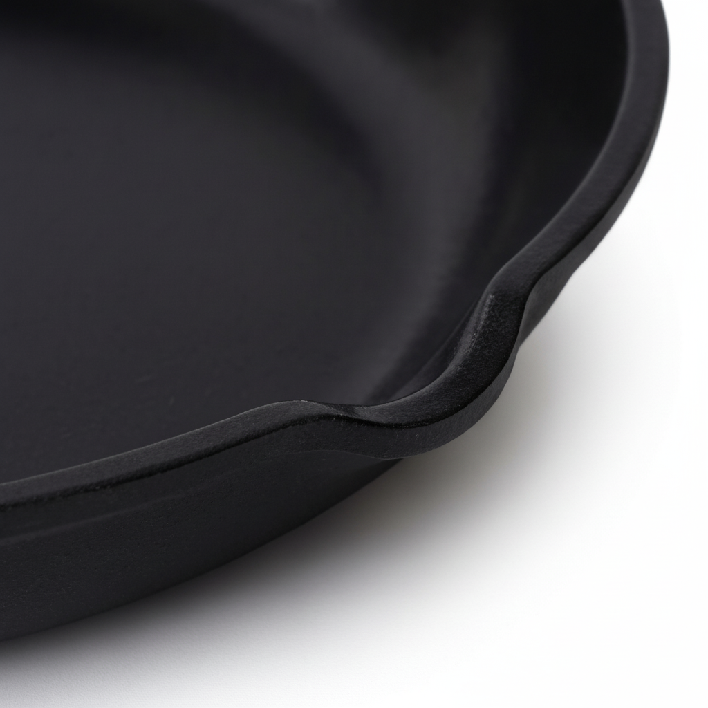Ceramic Nonstick Whole Fish Pan black interior with curved edge details on Tampa Home & Garden Store