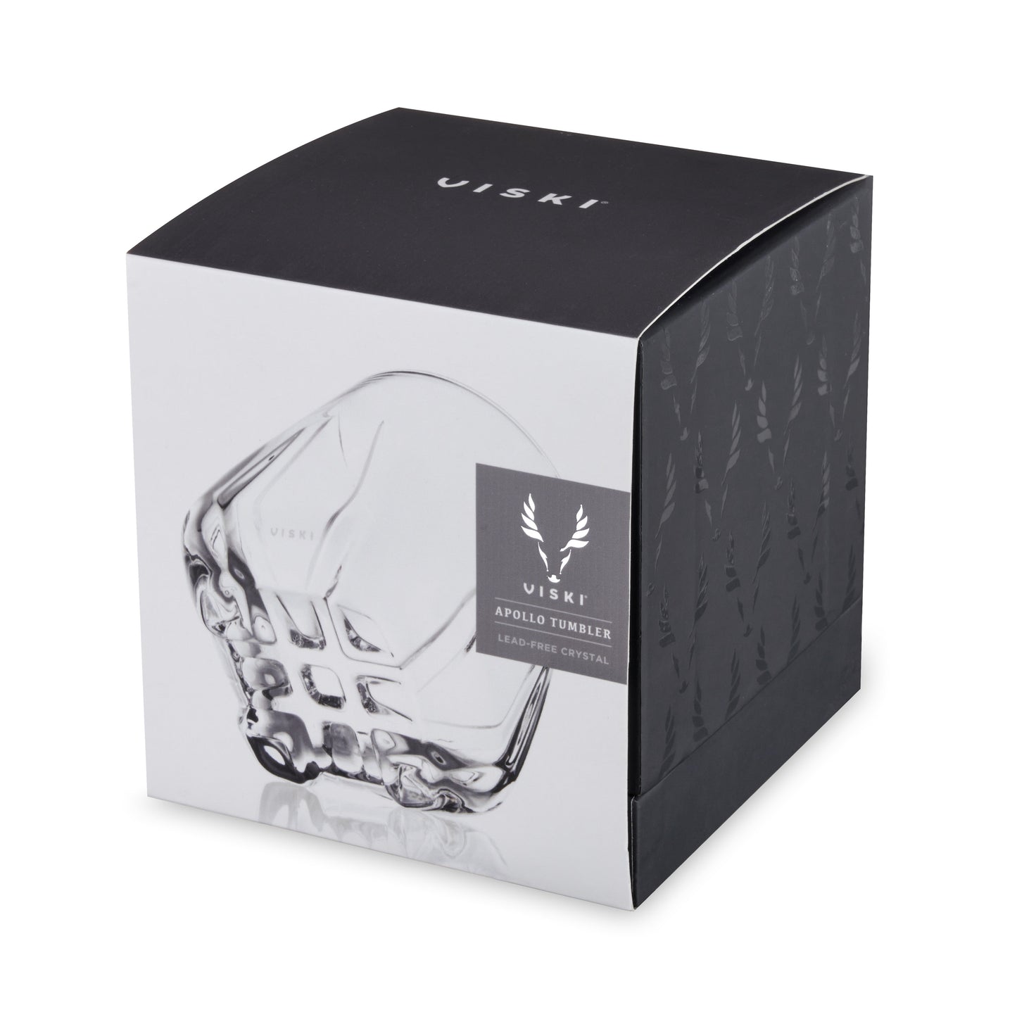 Apollo And The Hand Etched Clear Glass Tumbler