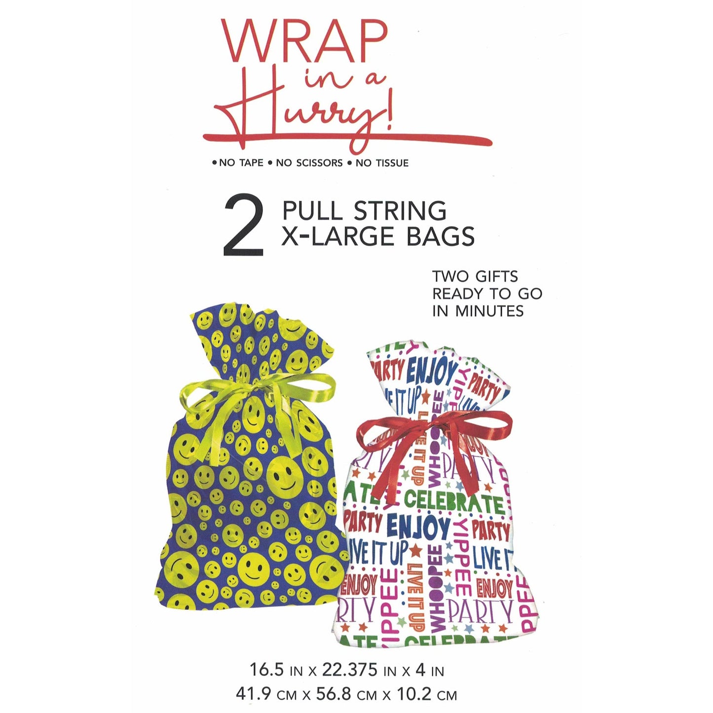 Extra Large Pull String Gift Bags