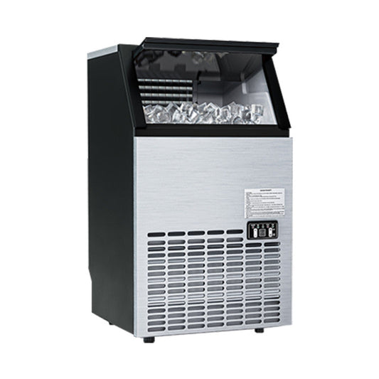 Máquina de hielo compacta de acero inoxidable