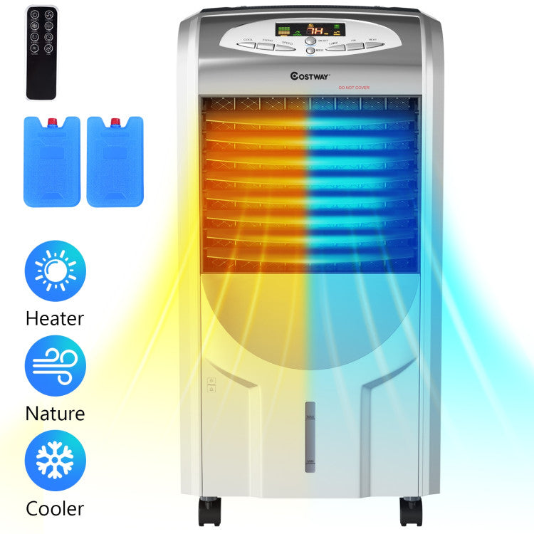 Calefactor, humidificador y ventilador frío – Portátil