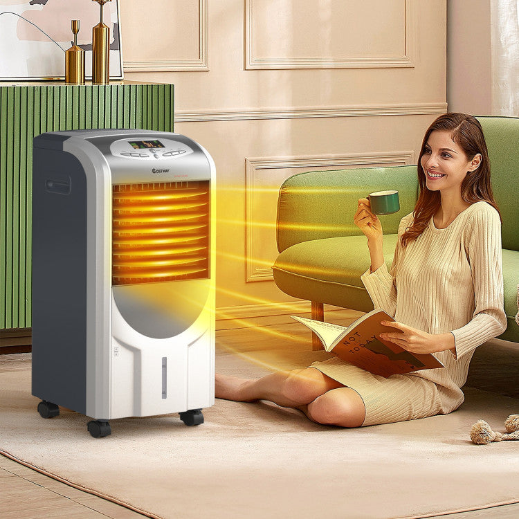 Calefactor, humidificador y ventilador frío – Portátil