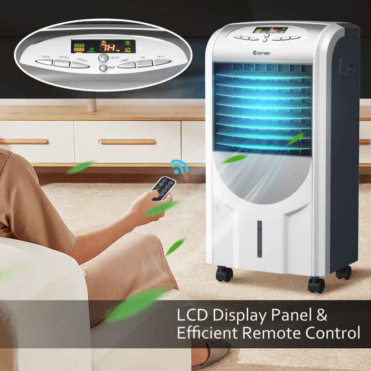 Calefactor, humidificador y ventilador frío – Portátil