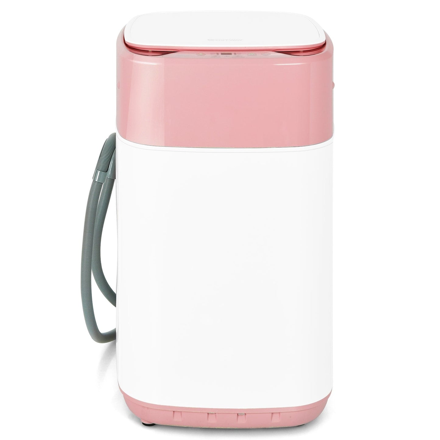 Lavadora portátil completamente automática de 8 lb con bomba de drenaje - Verde