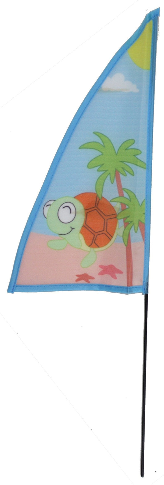 Bannière printanière Mission Gallery en polyester de 48 cm (19 pouces) - Tortue