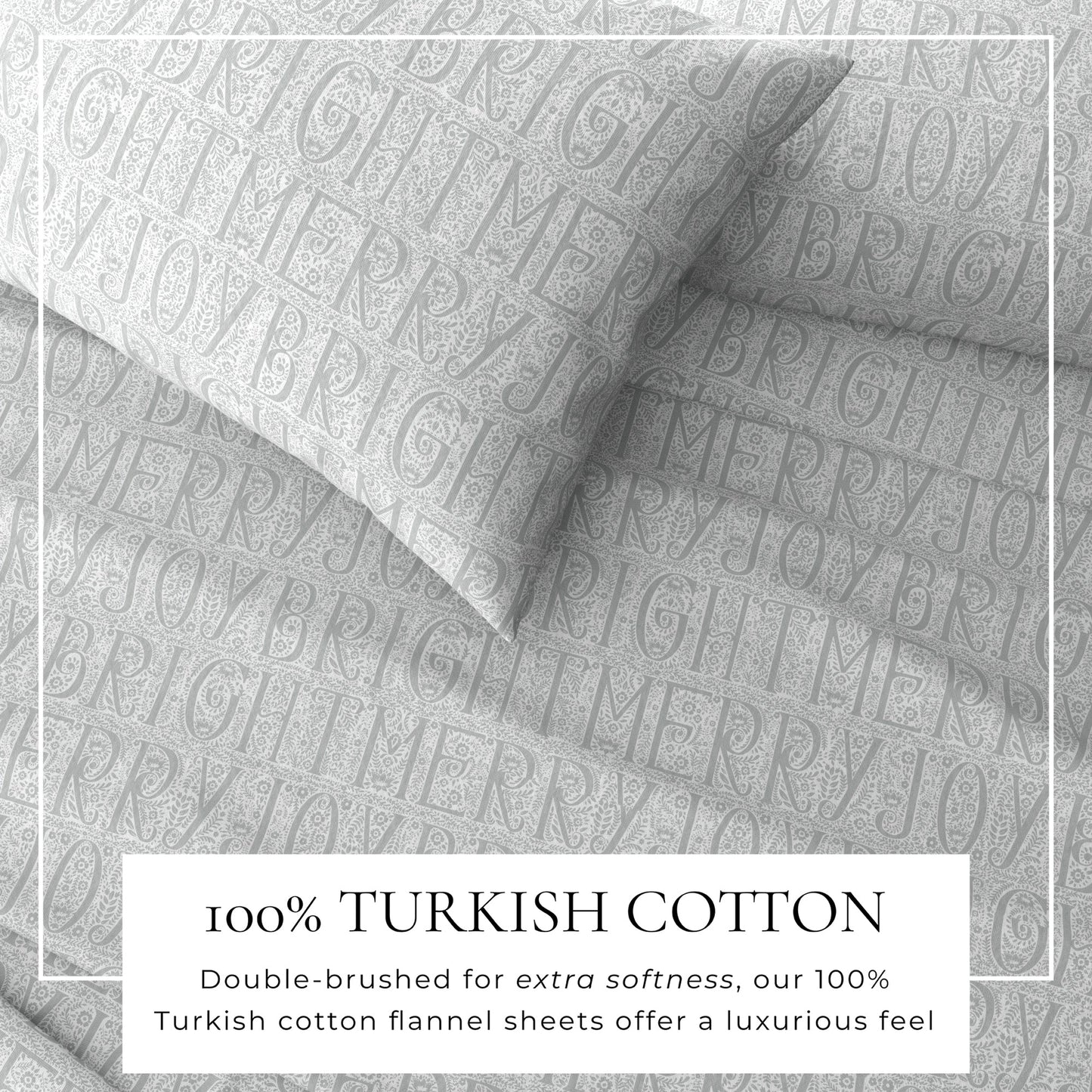 Luxurious and Soft Turkish Cotton Flannel Sheet