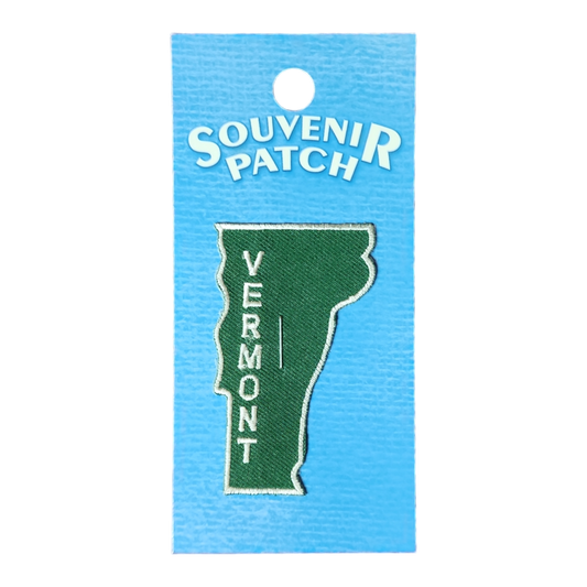 Vermont Iron on Patch - Vermont State Outline - Tampa Home & Garden Store