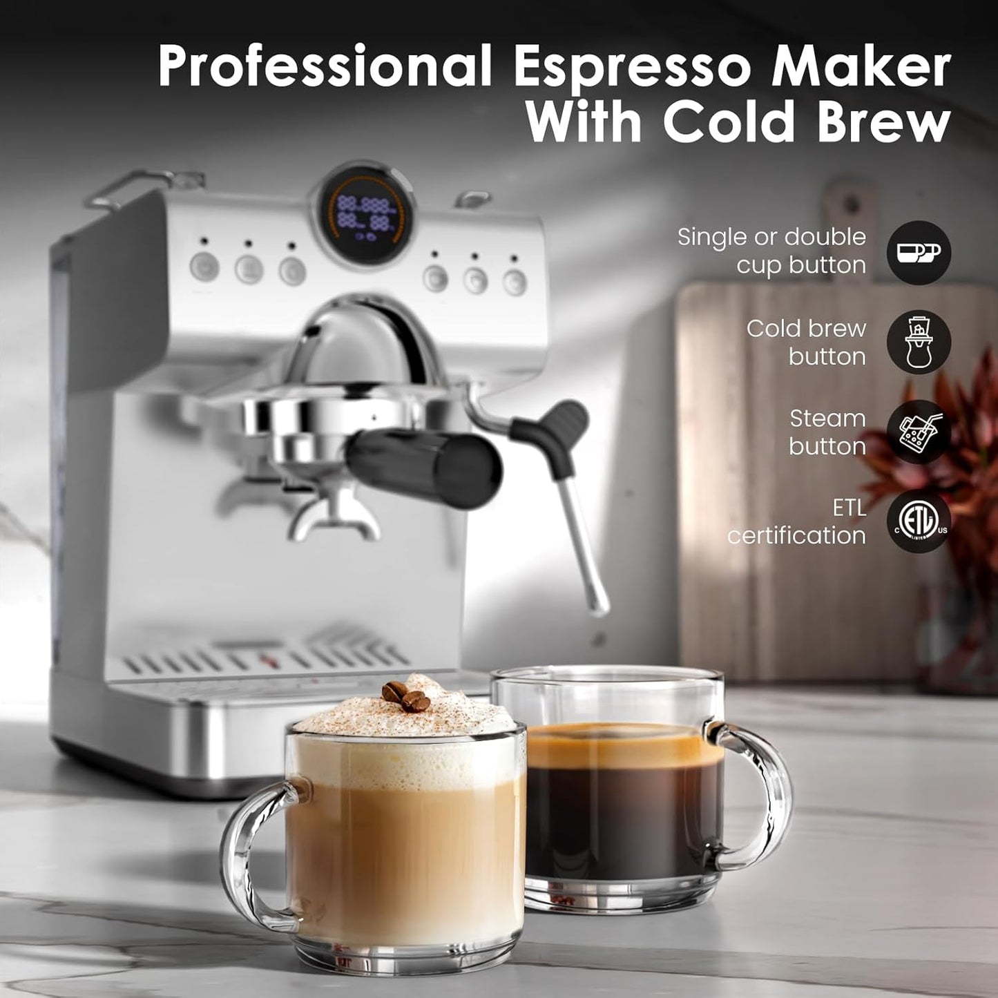 Machine à expresso avec infusion à froid CM8057 