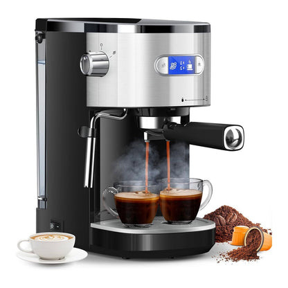 Cafetera 2 en 1 para café expreso y capuchino automático CM8054