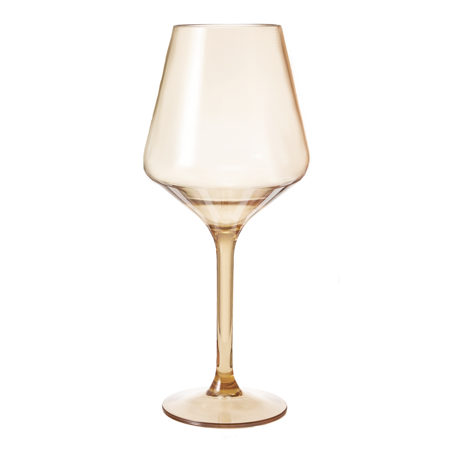 Saint Tropez Acrylic Stemmed Wine Glass Set of 2