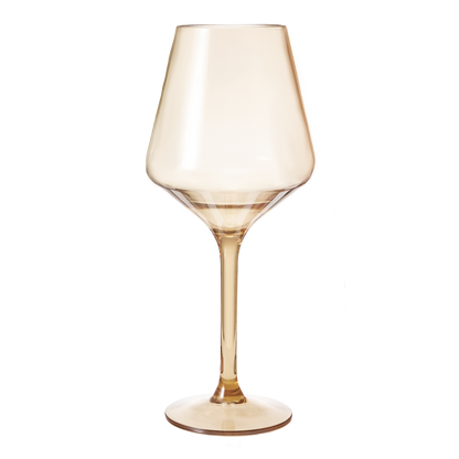 Saint Tropez Acrylic Stemmed Wine Glass Set of 2