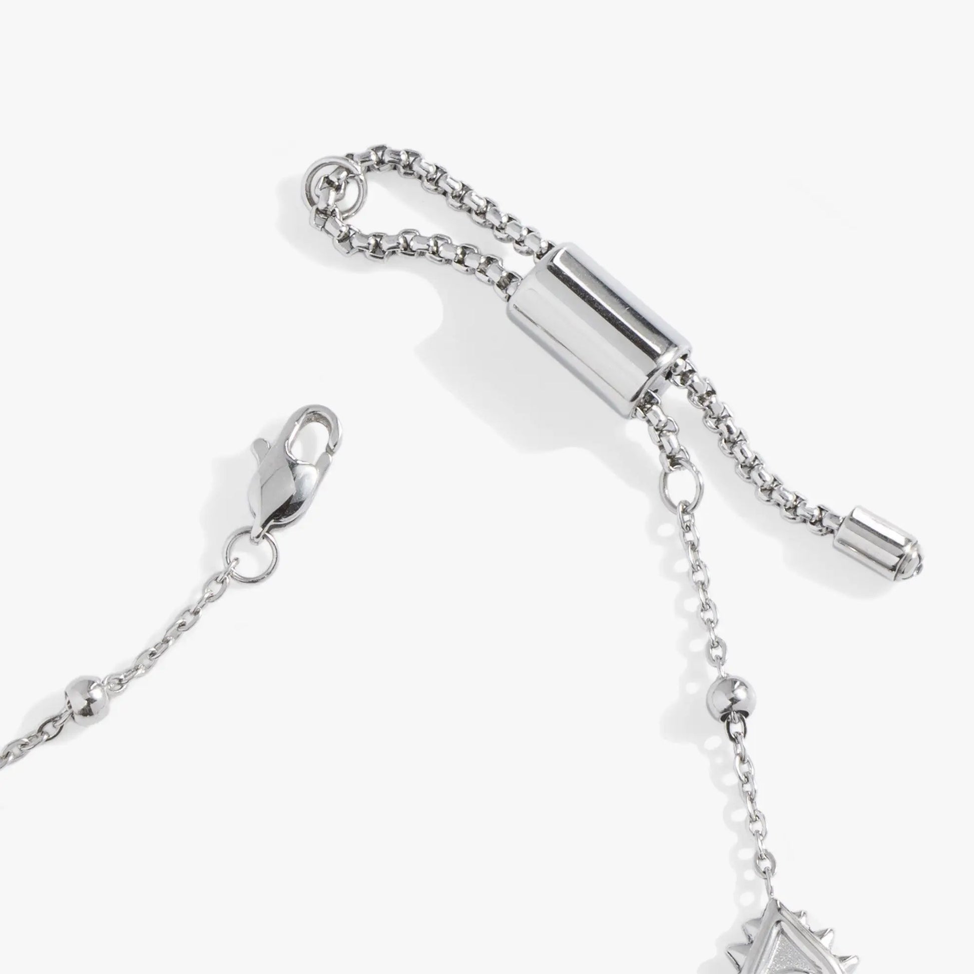 Evil Eye Crystal Anklet in silver chain with crystal charm by ALEX AND ANI on Tampa Home & Garden Store