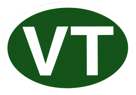 Grand autocollant européen du Vermont