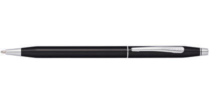 Classic Century black lacquer ballpoint pen with silver clip by A.T. Cross on Tampa Home & Garden Store