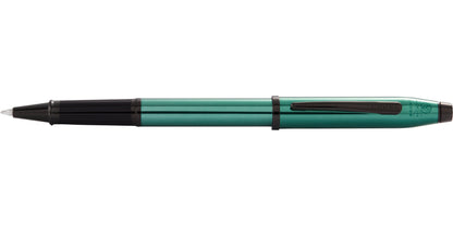 A.T. Cross Century II translucent green lacquer rollerball pen with black grip and clip on Tampa Home & Garden Store