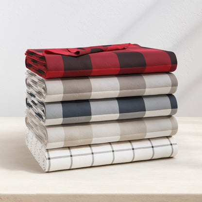 Luxurious and Soft Turkish Cotton Flannel Sheet