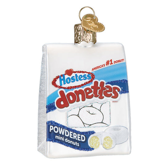 Hostess Donettes Glass Ornament - Tampa Home & Garden Store