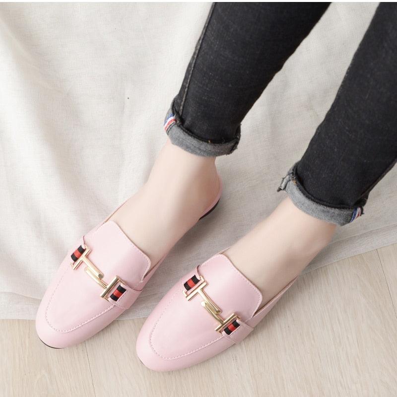 Comfortable Womens Slides and Pointed Toe Flats