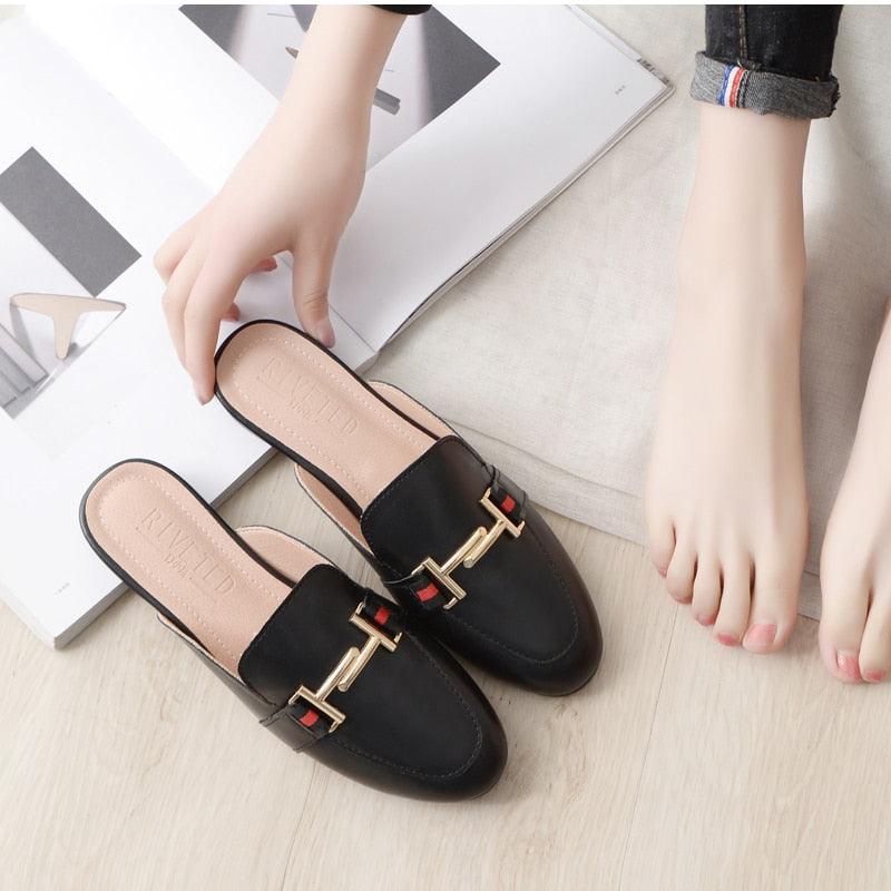 Comfortable Womens Slides and Pointed Toe Flats