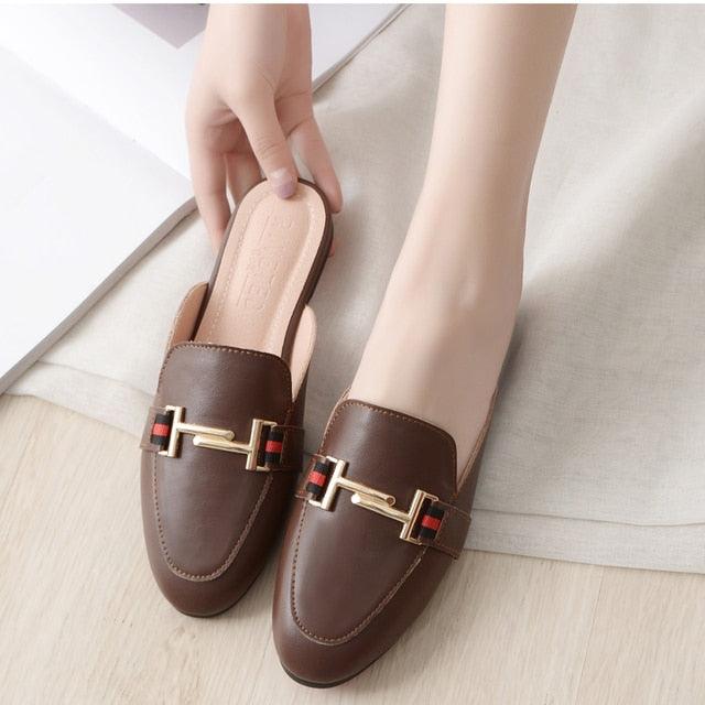 Comfortable Womens Slides and Pointed Toe Flats