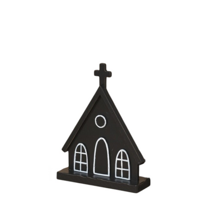 Élément décoratif en bois pour église -