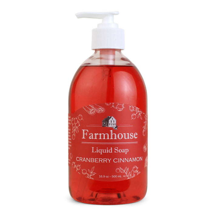 Sweet Grass Farm Liquid Hand Soap - Cranberry Cinnamon 16.9 Ounce