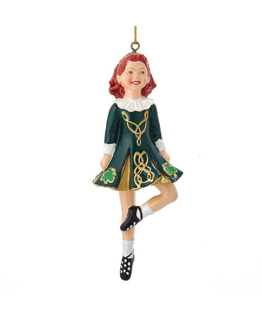 Dancing Irish Girl Ornament - Tampa Home & Garden Store