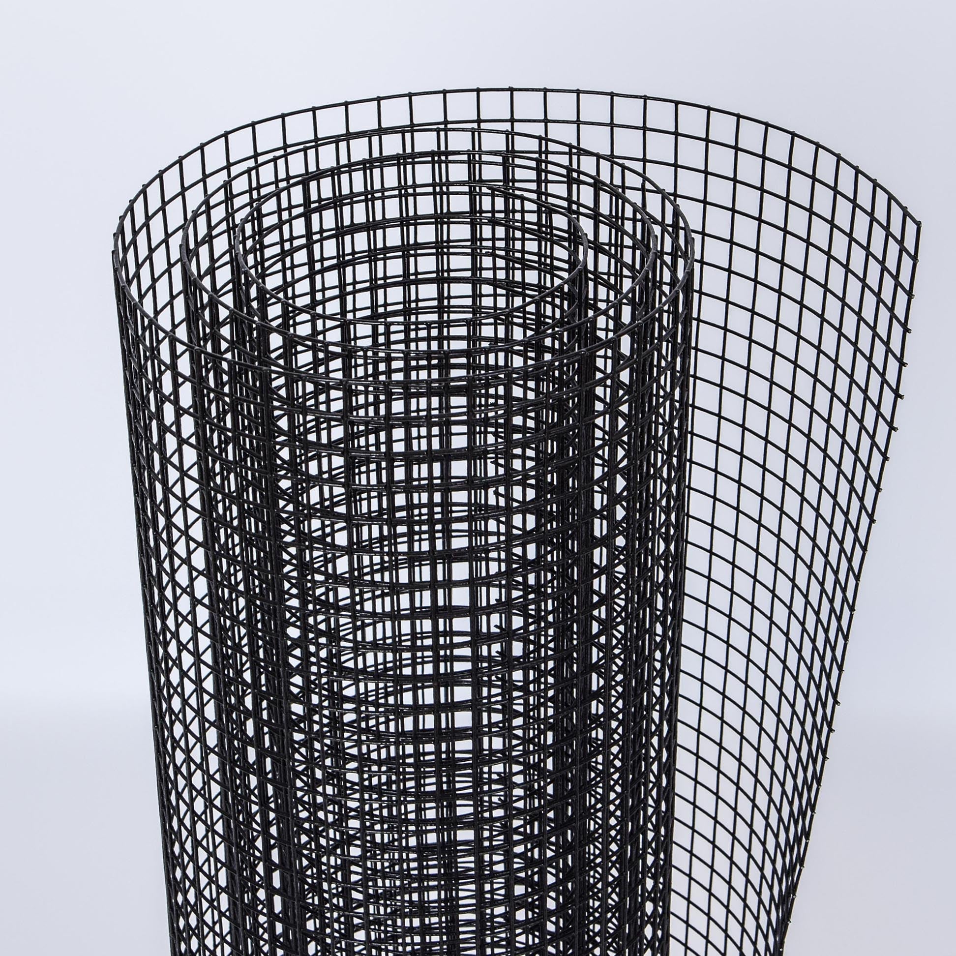 Black hardware cloth roll 5 ft x 100 ft, 19 ga, 1/2 in square openings on Tampa Home & Garden Store