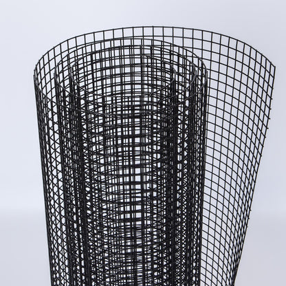 Black hardware cloth roll 5 ft x 100 ft, 19 ga, 1/2 in square openings on Tampa Home & Garden Store