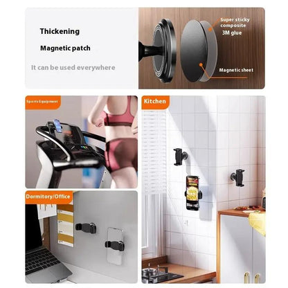 Treadmill magnetic suction phone holder by FLIPSTYLEZLLC; wall bracket for gym, kitchen, dorm on Tampa Home & Garden Store