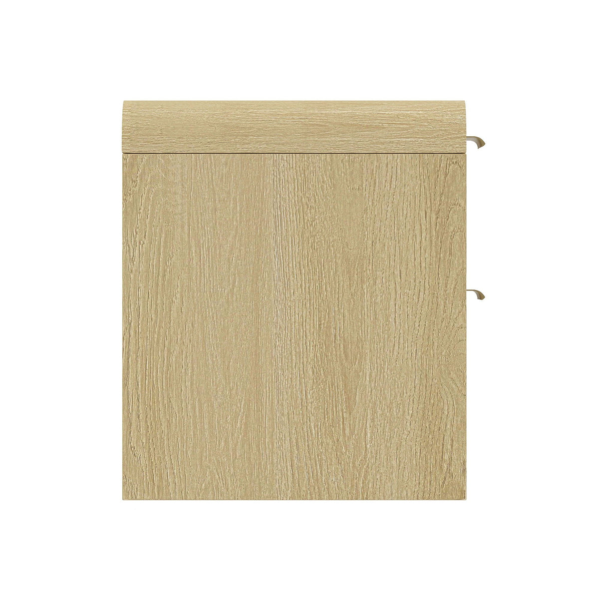 Modern Minimalist Solid Wood Nightstand with Two Drawers in light brown by HouseOfZazla on Tampa Home & Garden Store