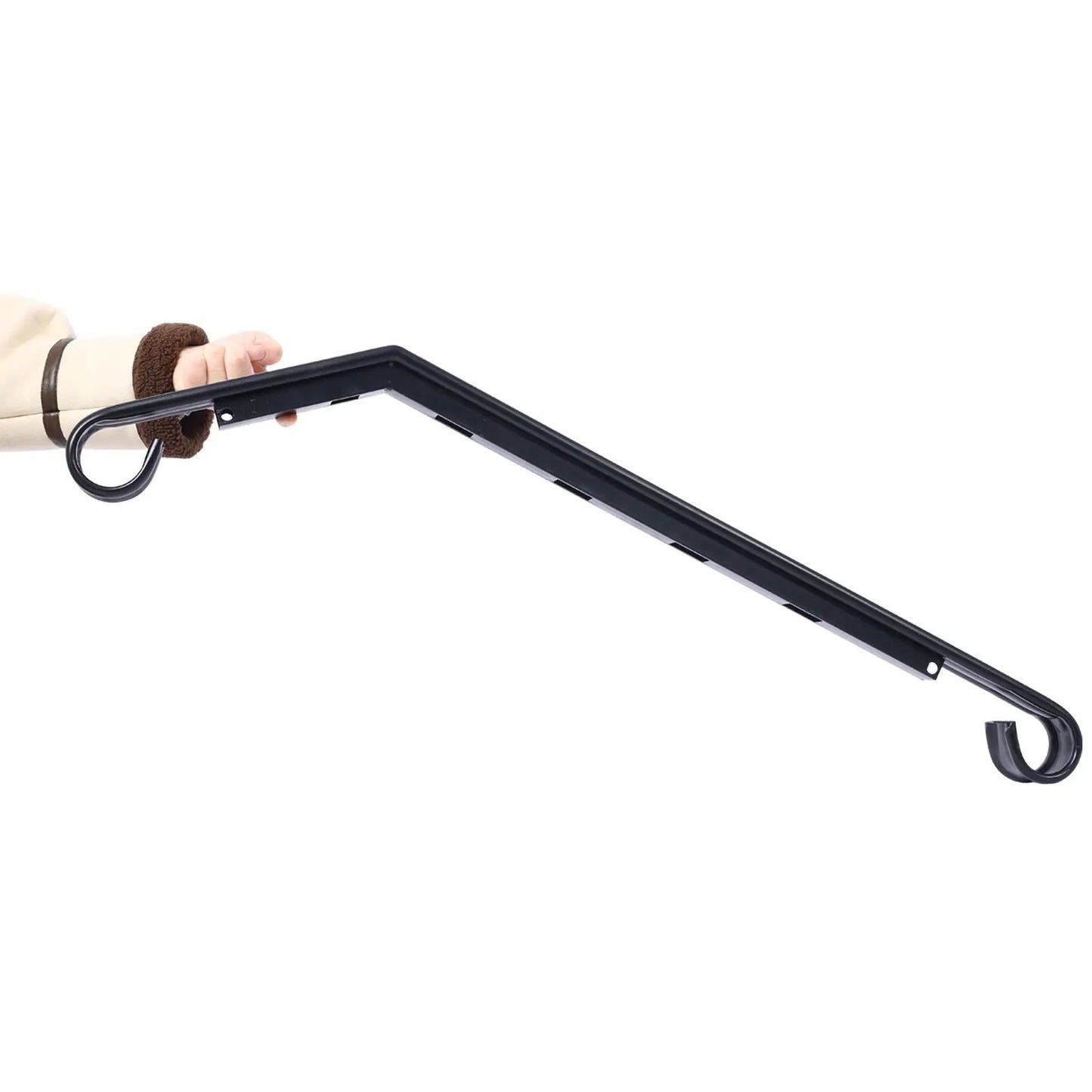 Handrail for 2–3 step stairs, black wrought iron, Unique Piece Furniture on Tampa Home & Garden Store