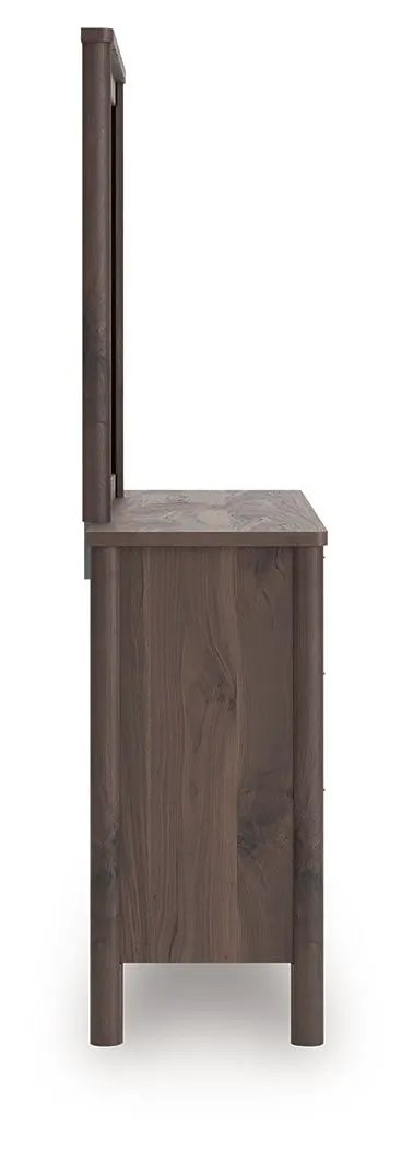 Pamytta Six Drawer Dresser With Reeded Accents