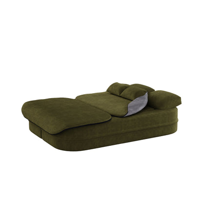 Foldable Sofa Bed with a Multi Functional Blanket