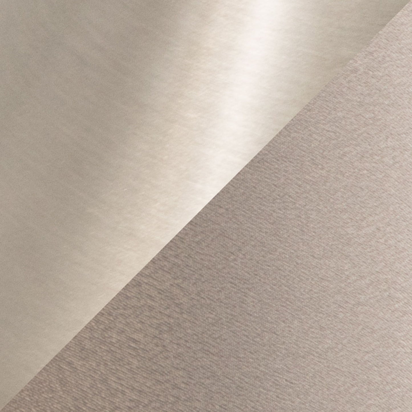 Lamp shade fabric swatch in beige and taupe with diagonal color blocks on Tampa Home & Garden Store