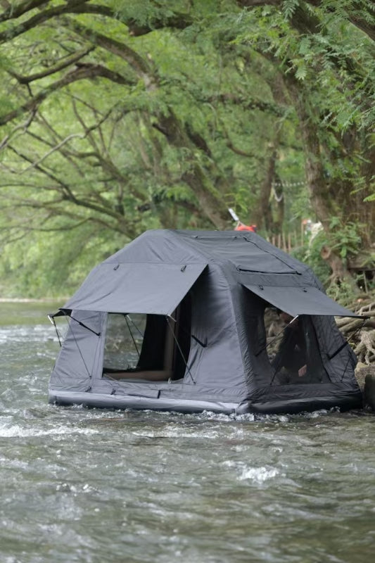 Foldable Inflatable Roof Top Tent For A Camper