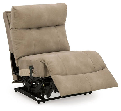 Next-Gen Durapella Reclining Sectional upholstery with exposed frame by Unique Piece Furniture on Tampa Home & Garden Store