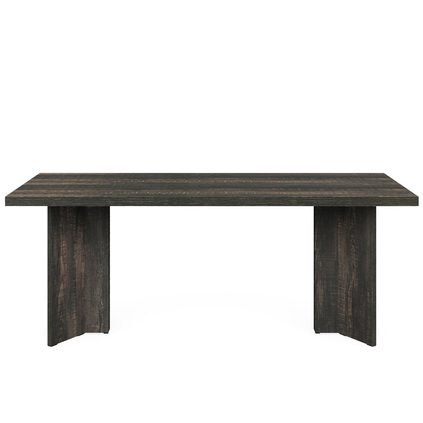 Dining table for 4-6 people with a thick dark wood top by HouseOfZazla on Tampa Home & Garden Store