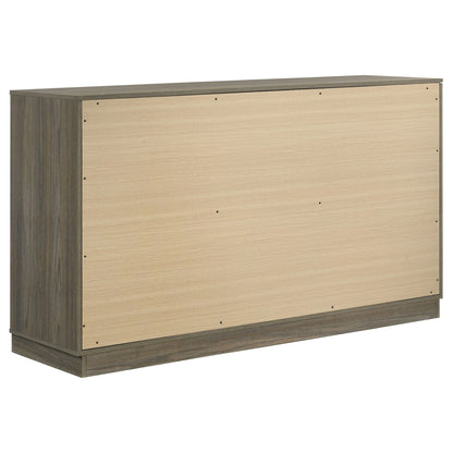 4 Piece Queen Bedroom Set with Storage and Mirror