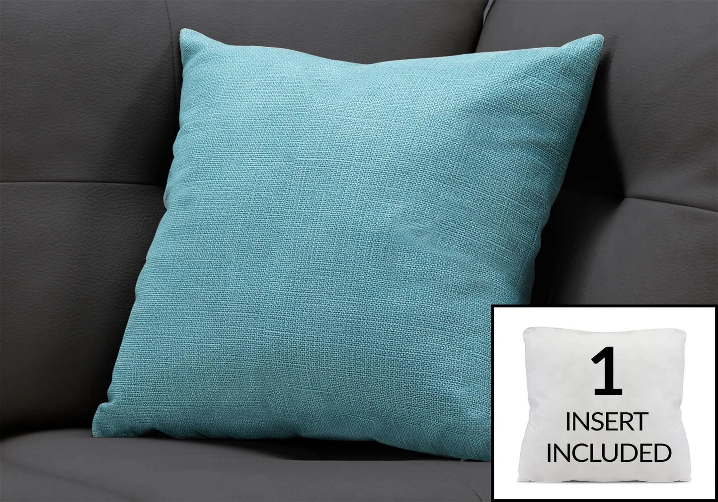 Square Pillow with Included Insert Hypoallergenic