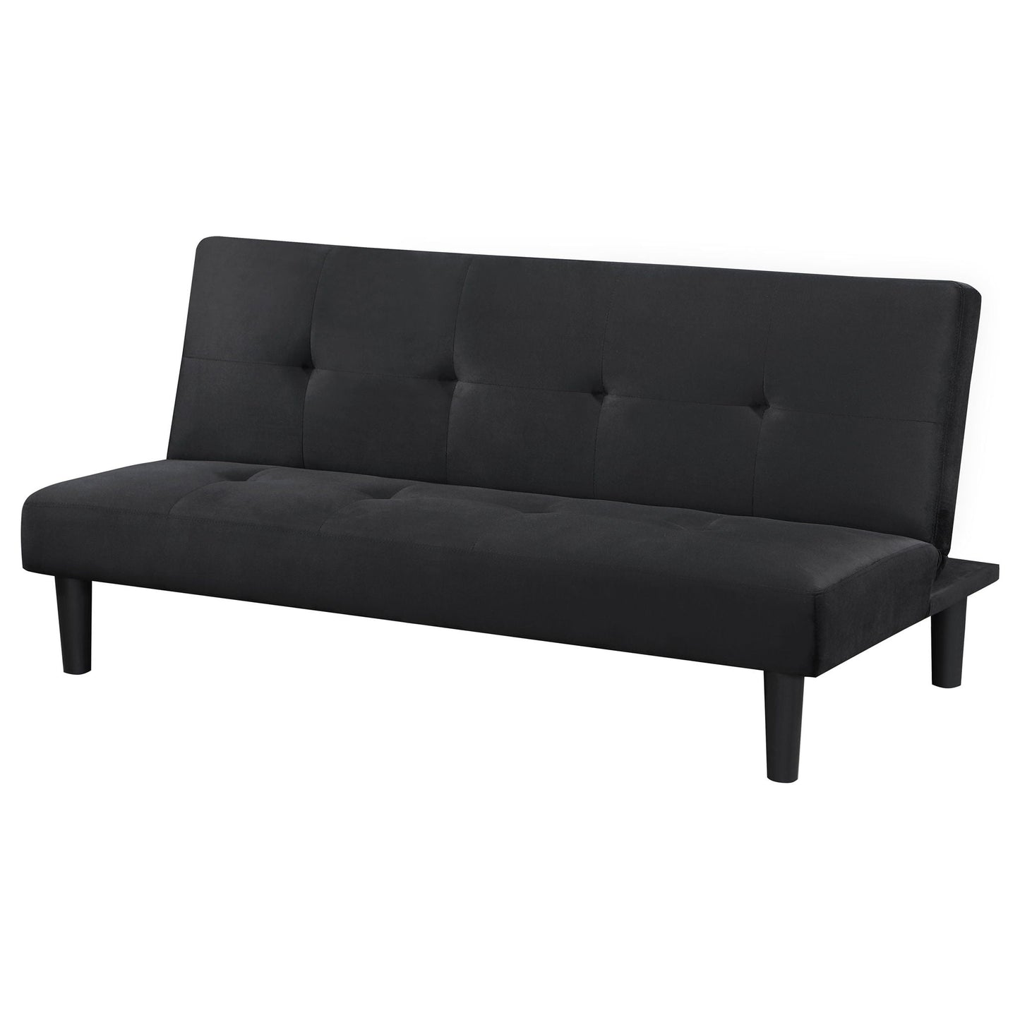 Boston Tufted Armless Convertible Sofa And Bed