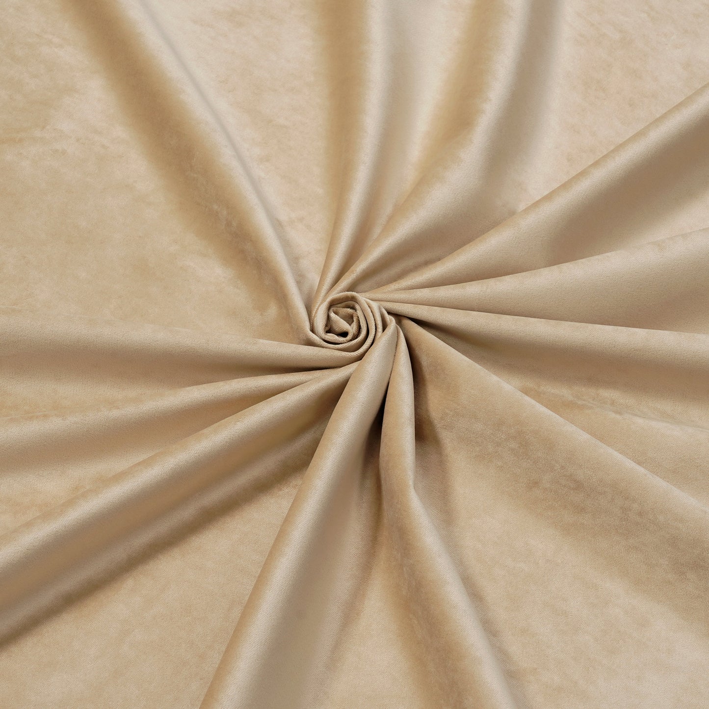 King Size Camel Velvet Upholstered Bed Frame