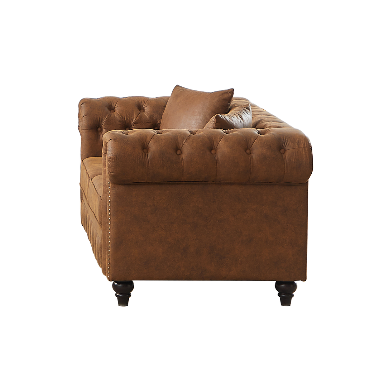 Contemporary Chesterfield Sofa and Tech Fabric