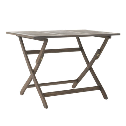Blissique Outdoor Foldable Wood Dining Table