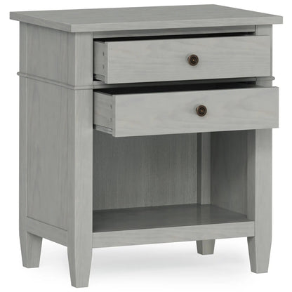 Carlton Bedside Table Handcrafted Solid Wood