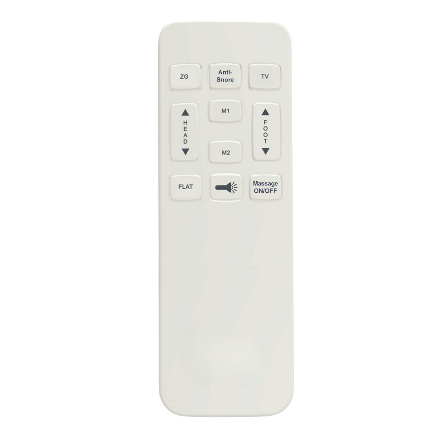 Twin XL adjustable bed base remote by HouseOfZazla with massage and memory buttons on Tampa Home & Garden Store