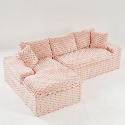 Modular Convertible Sofa and Twin Chaise Lounge
